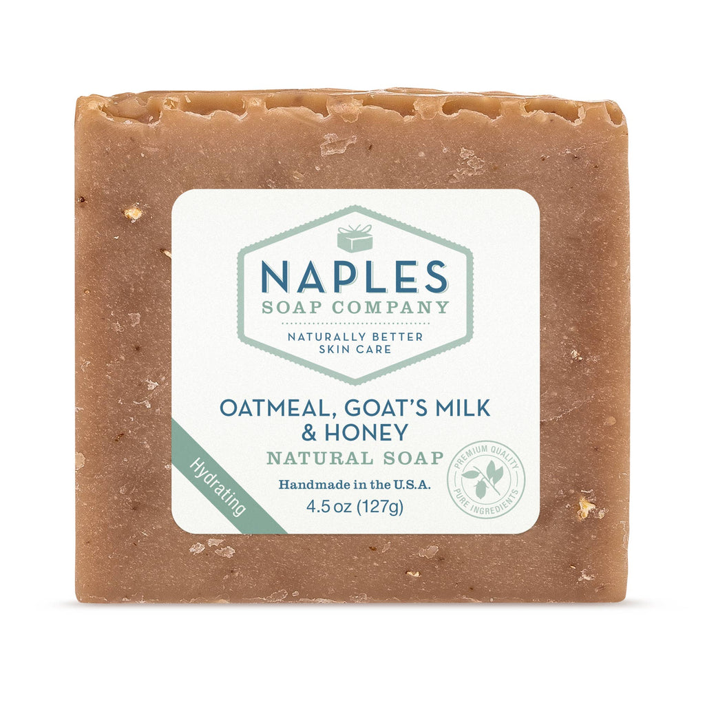 Oatmeal Goats Milk and Honey Natural Soap for Face and Body