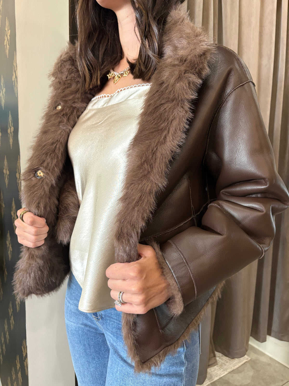 Mackenzie Reversable Fur Coat