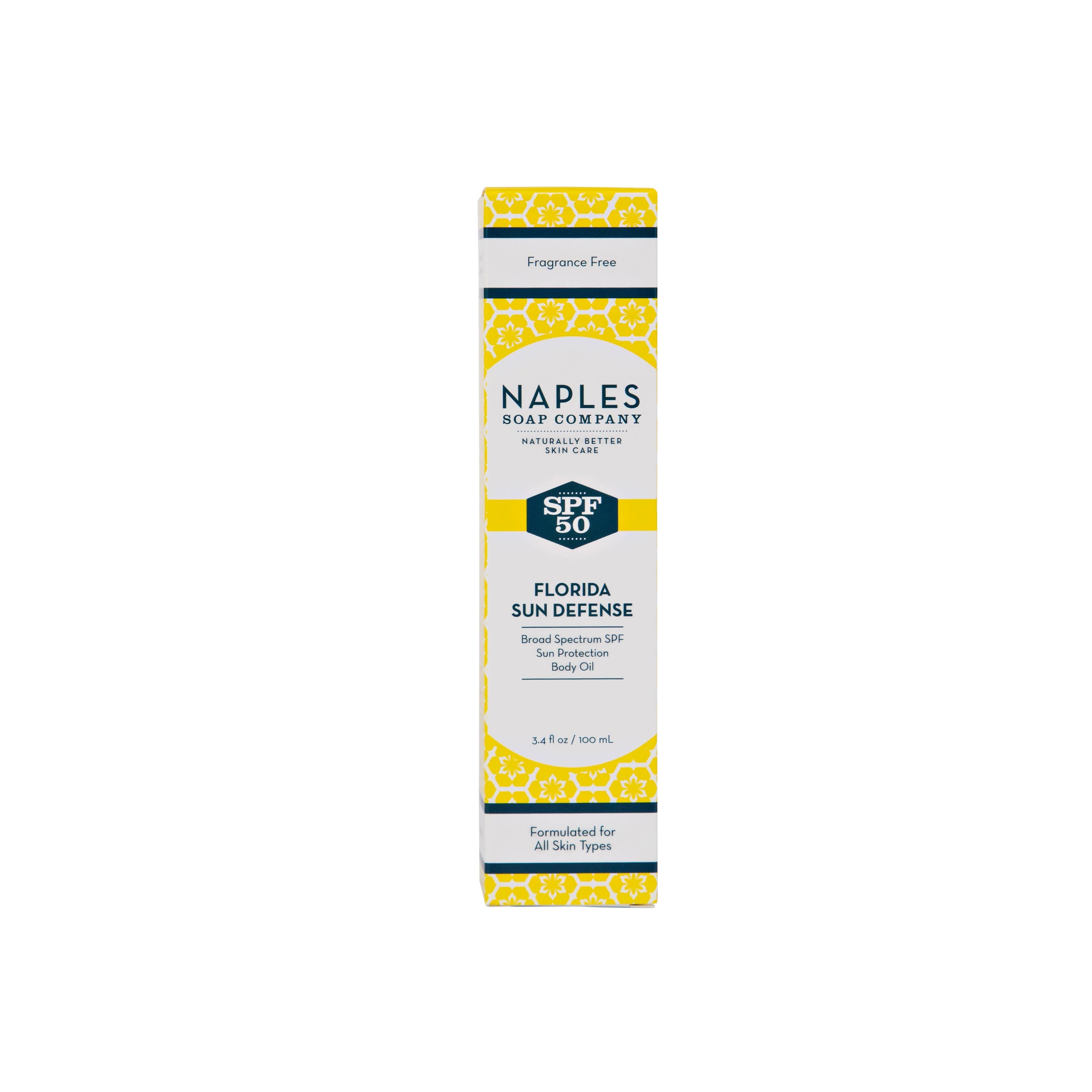 Sunscreen Oil – Florida Sun SPF 50 Body Protection (3.4 oz)