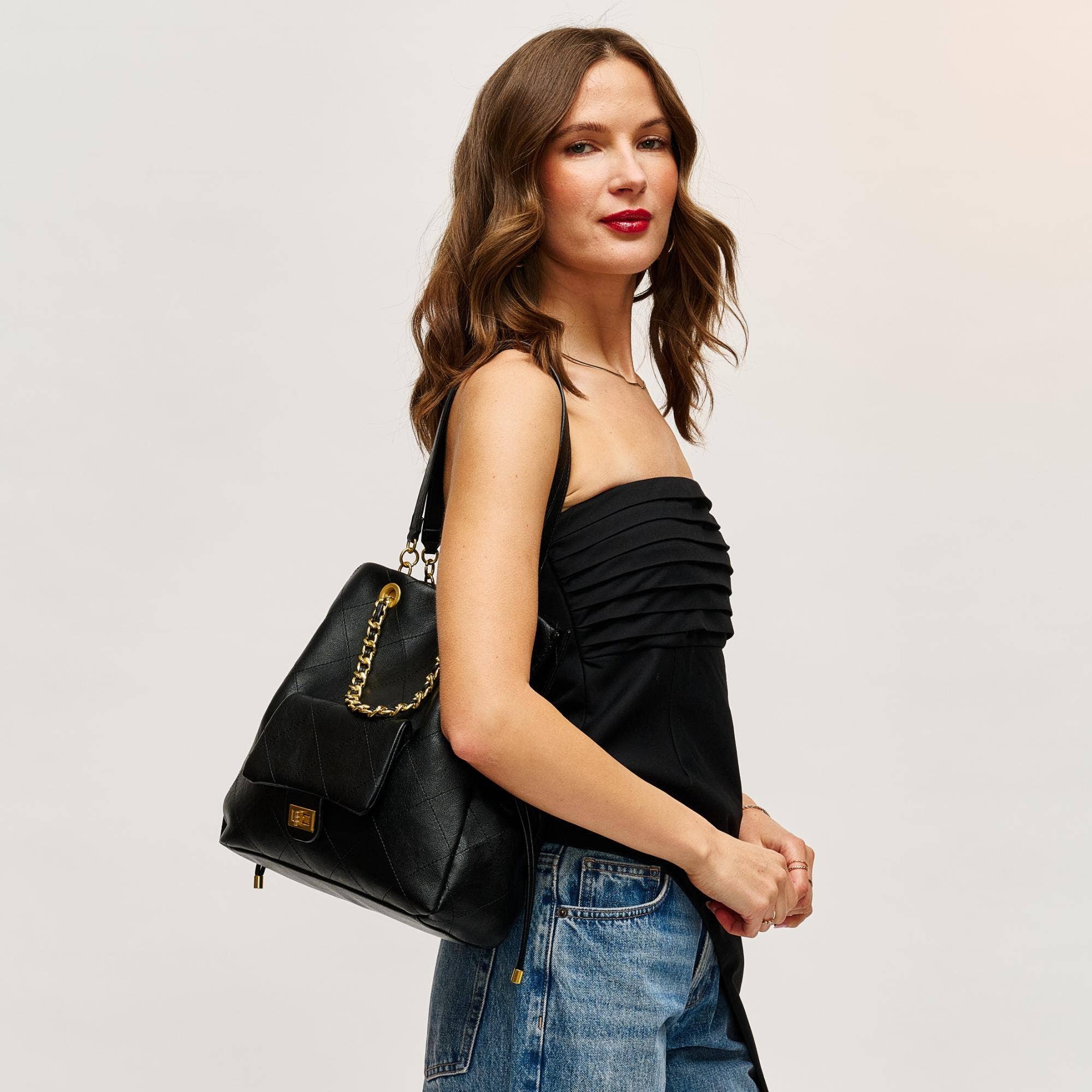 Black Hudson Tote