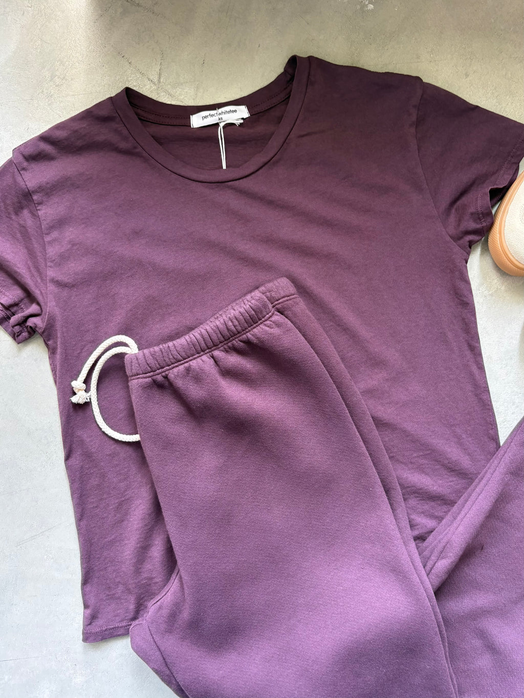 Cherry Lacquer Harley Crew Neck Tee