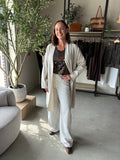 Blake Heather Cream Open Jacket