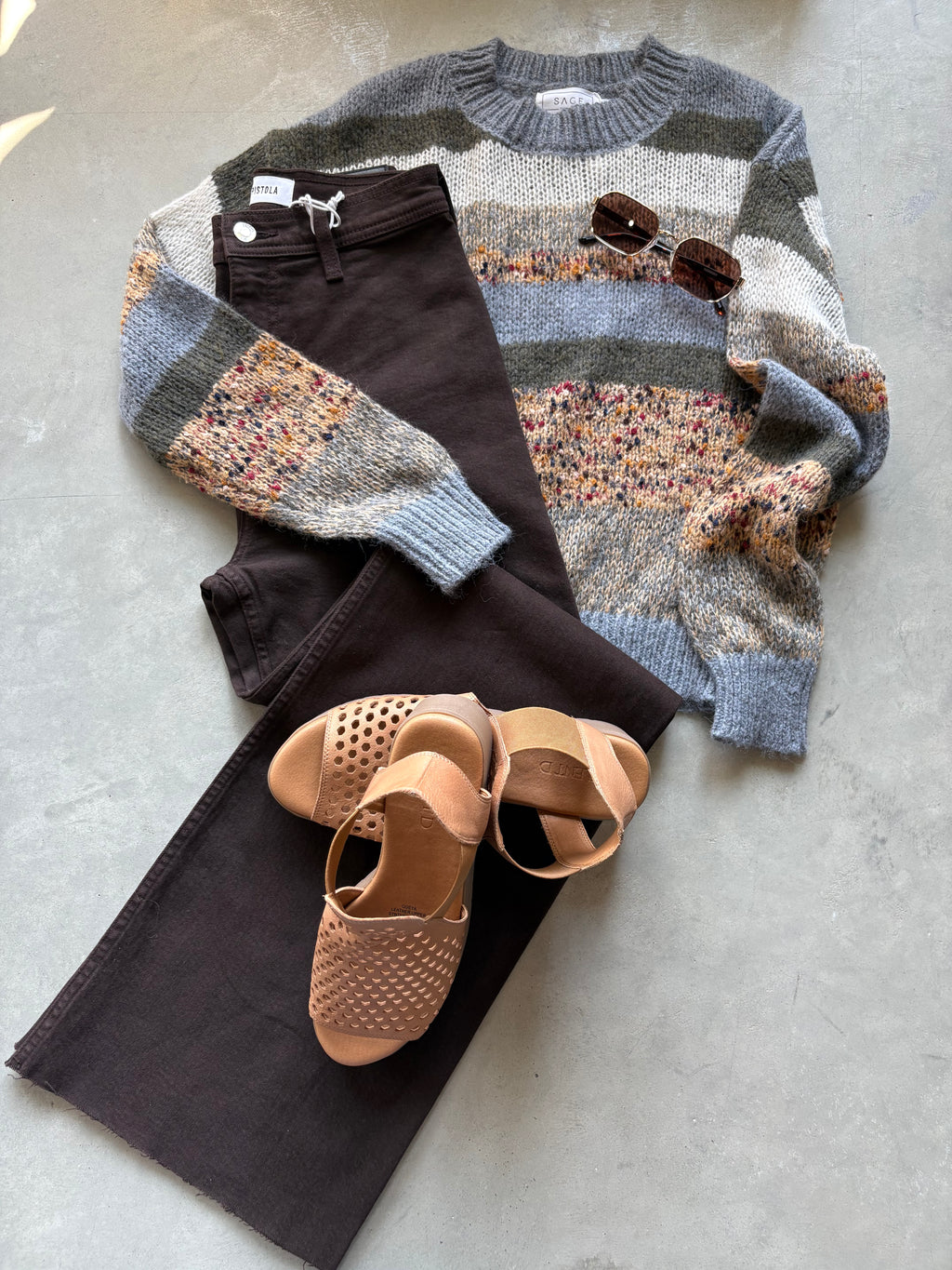 Daffodil Stripe Sweater