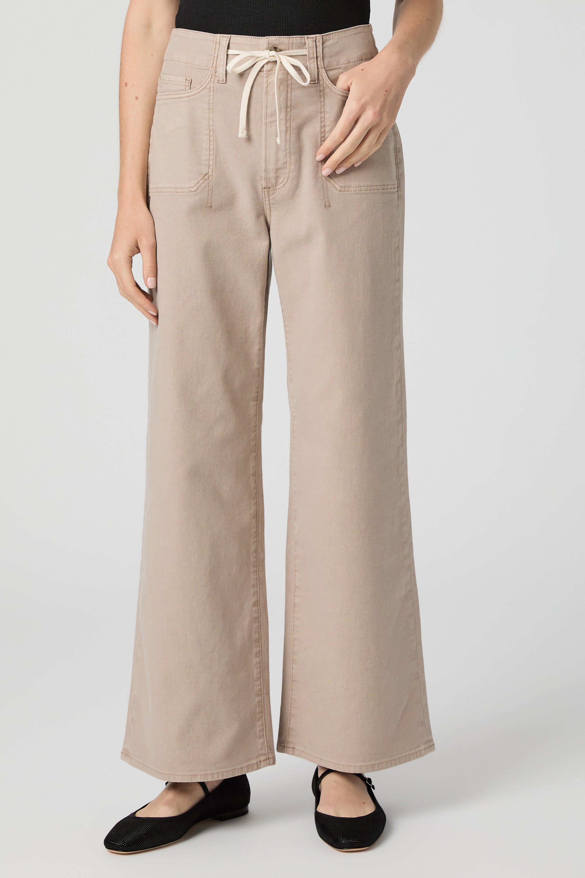 Ari W/ Waistband Tie + Stitch Thru Utility Pocket - Vintage Utaupia