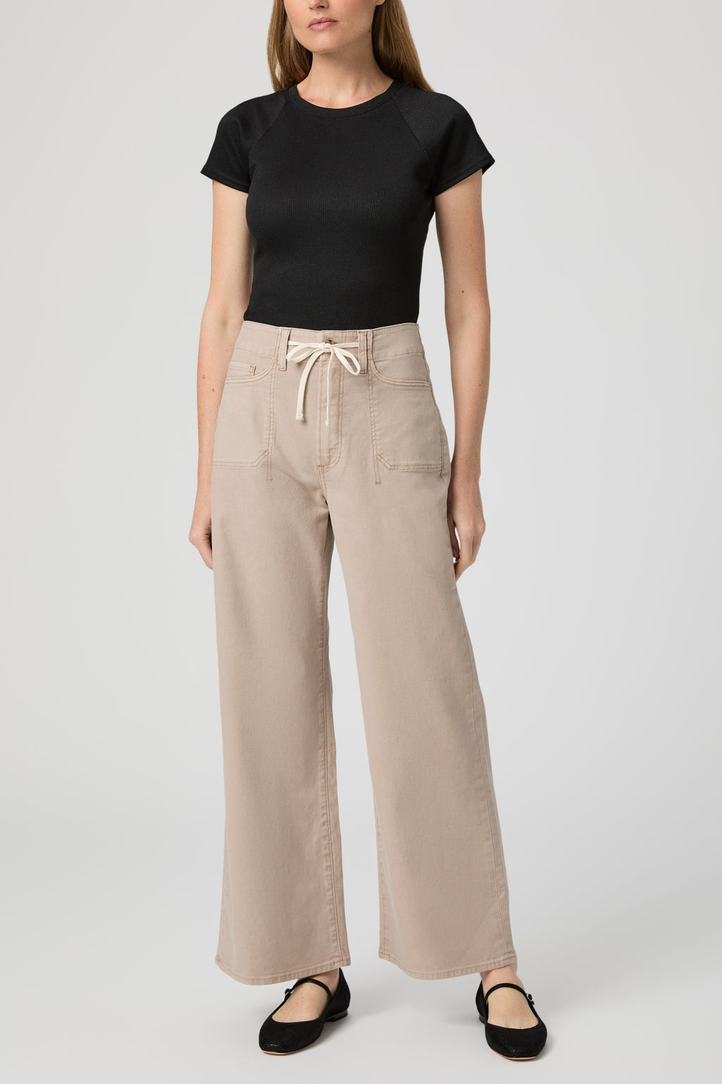 Ari W/ Waistband Tie + Stitch Thru Utility Pocket - Vintage Utaupia