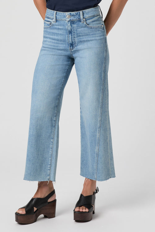 Anessa W/ Twisted Outseam Panel + Raw Hem - Explorer