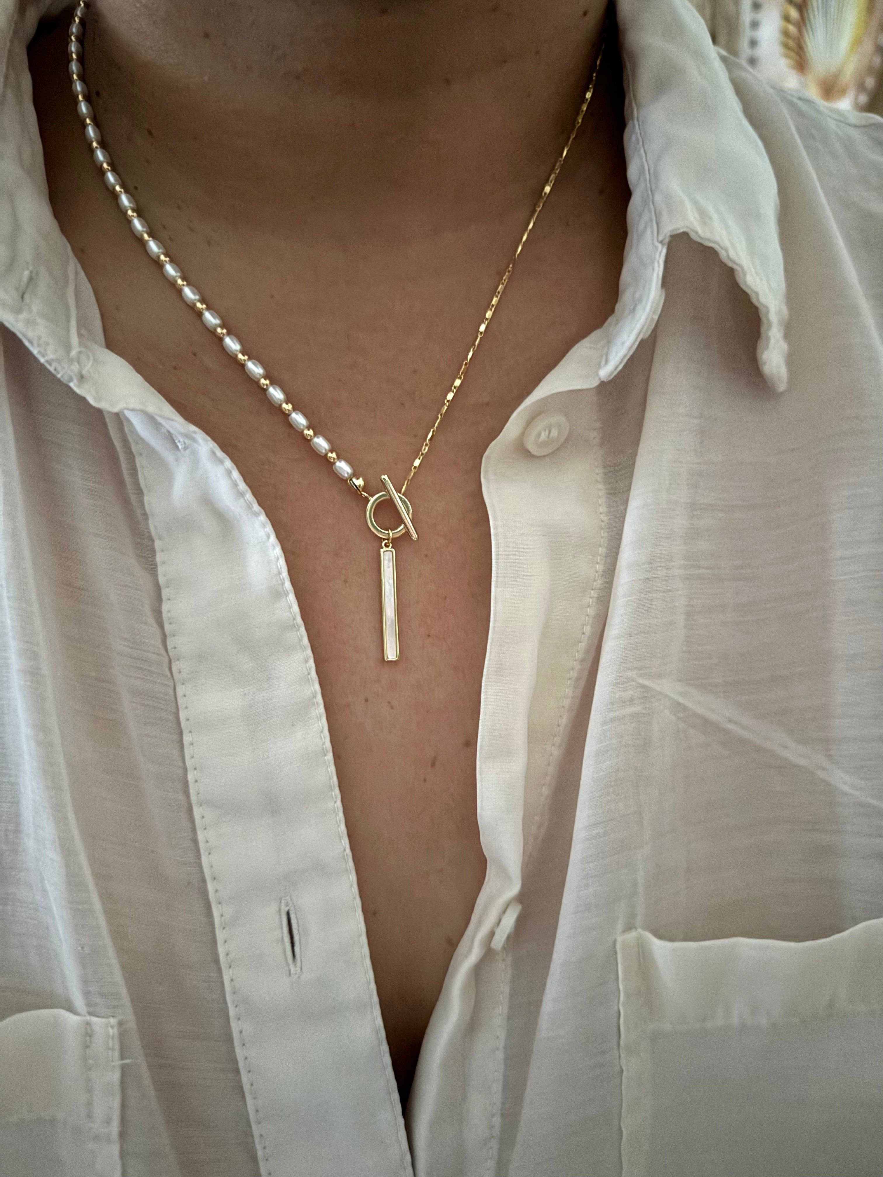 Mother of pearl necklace
