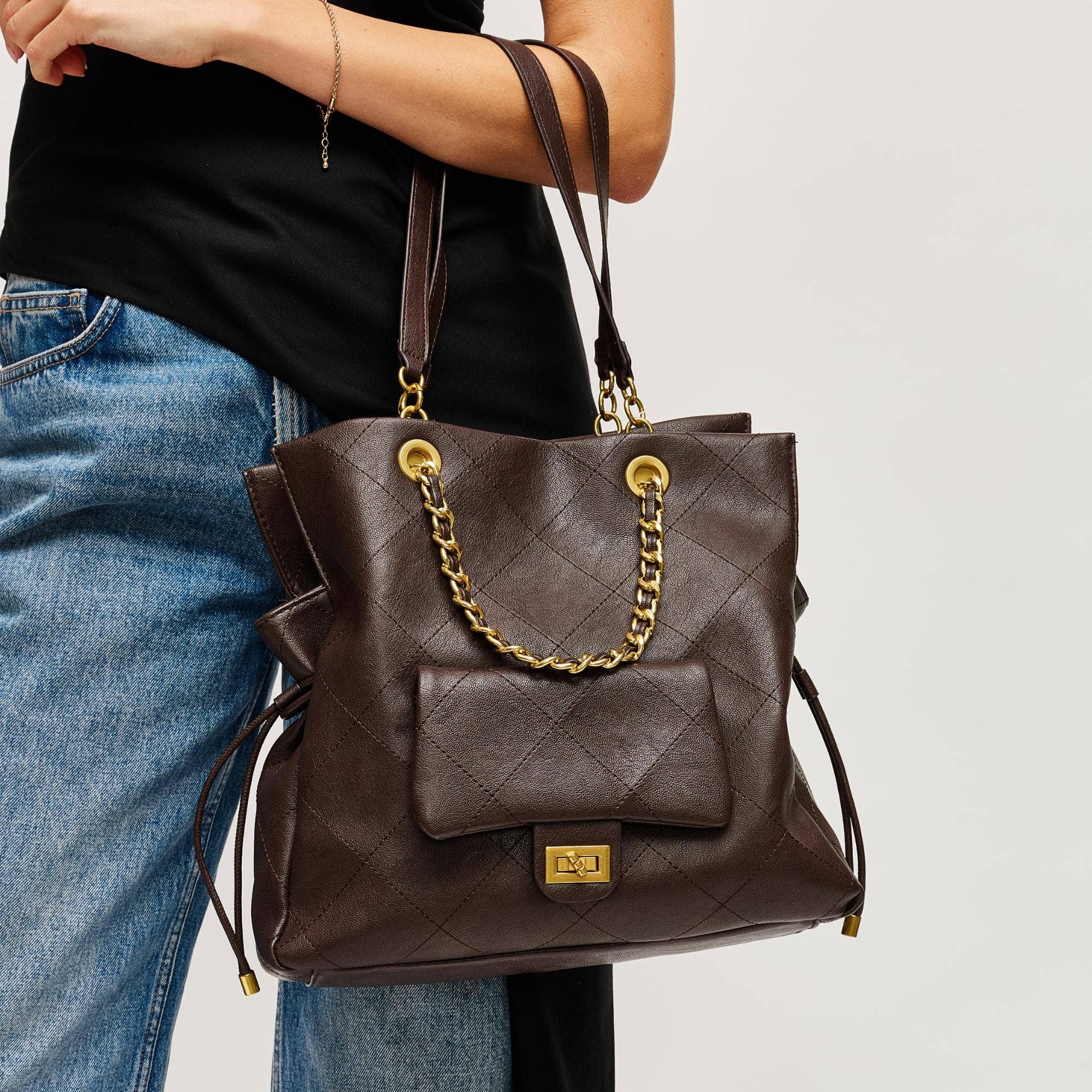 Chocolate - Hudson Tote
