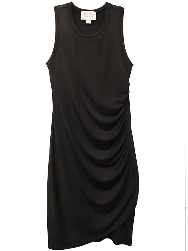 Side Shirred Tank Dress