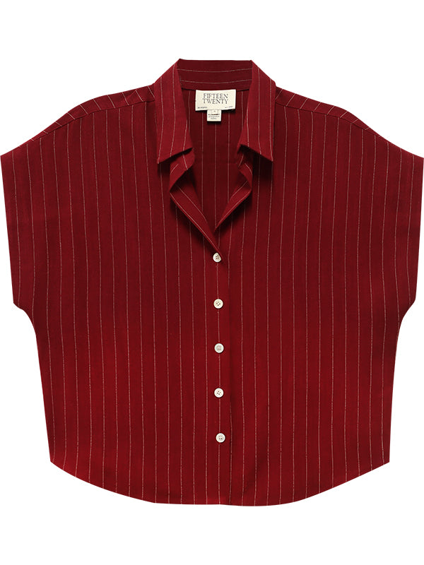 Collette Button Up Top