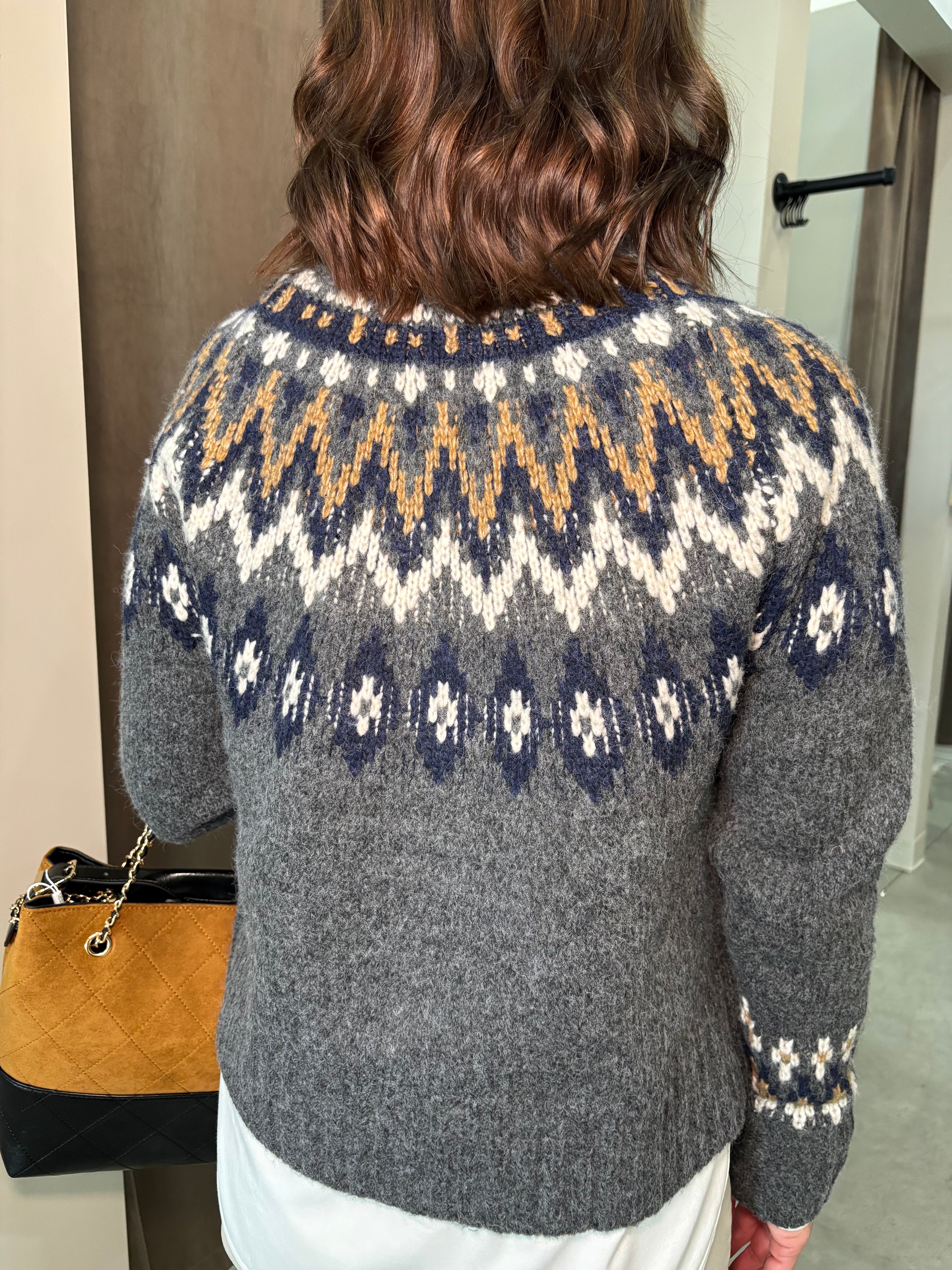 Alina Grey Media Cardigan