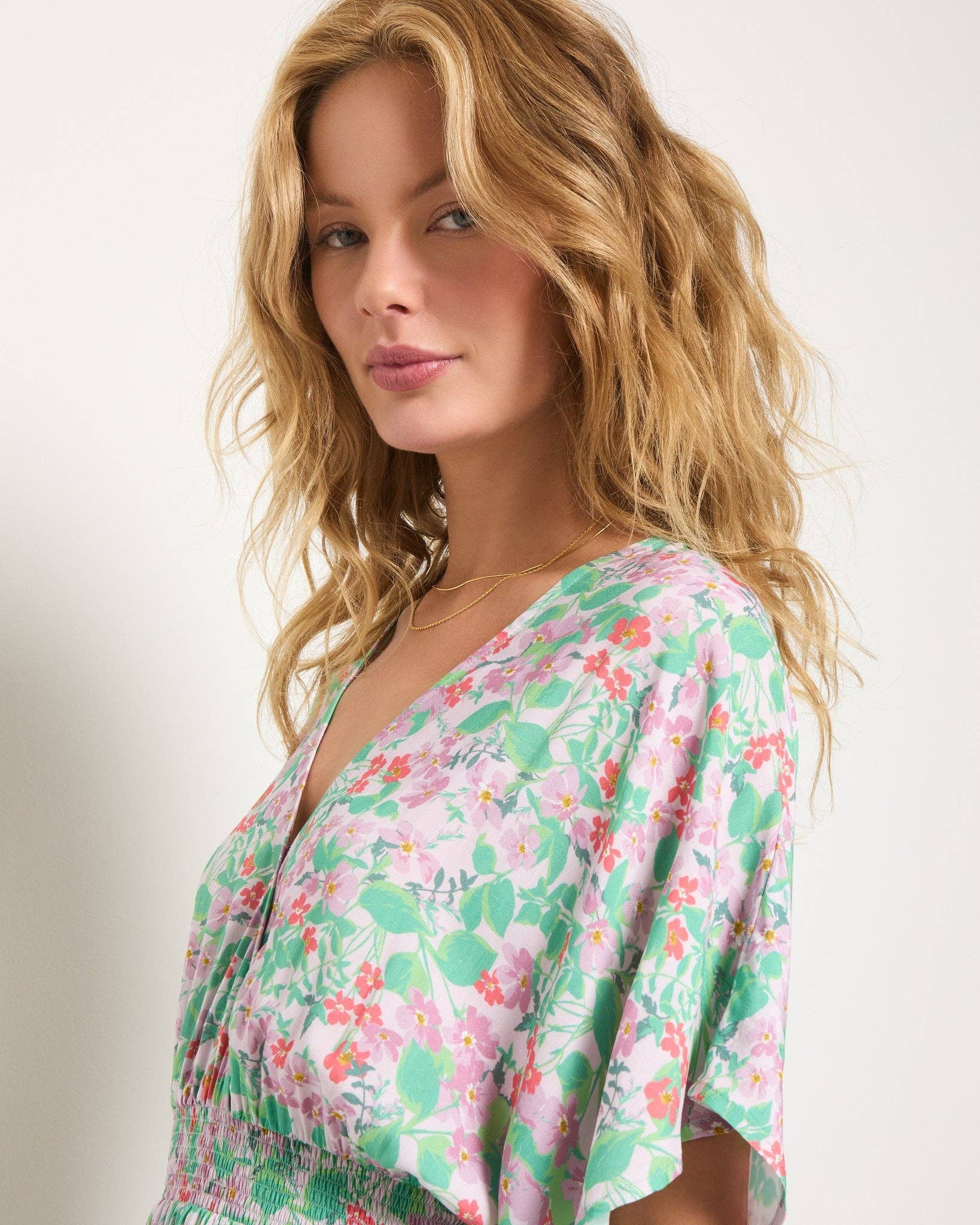 Topanga Printed Midi Dress
