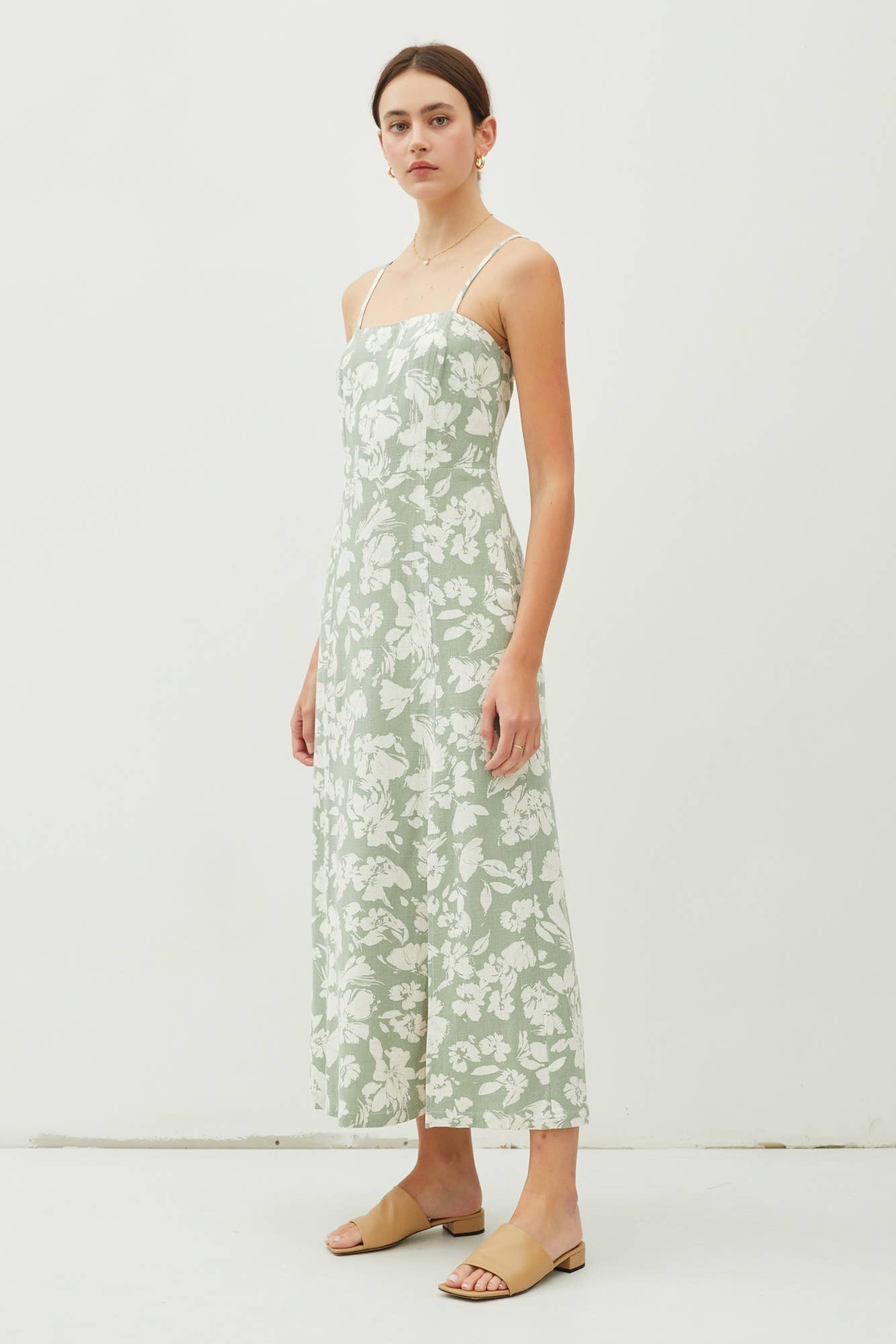 MULTI WAY MAXI LINEN DRESS