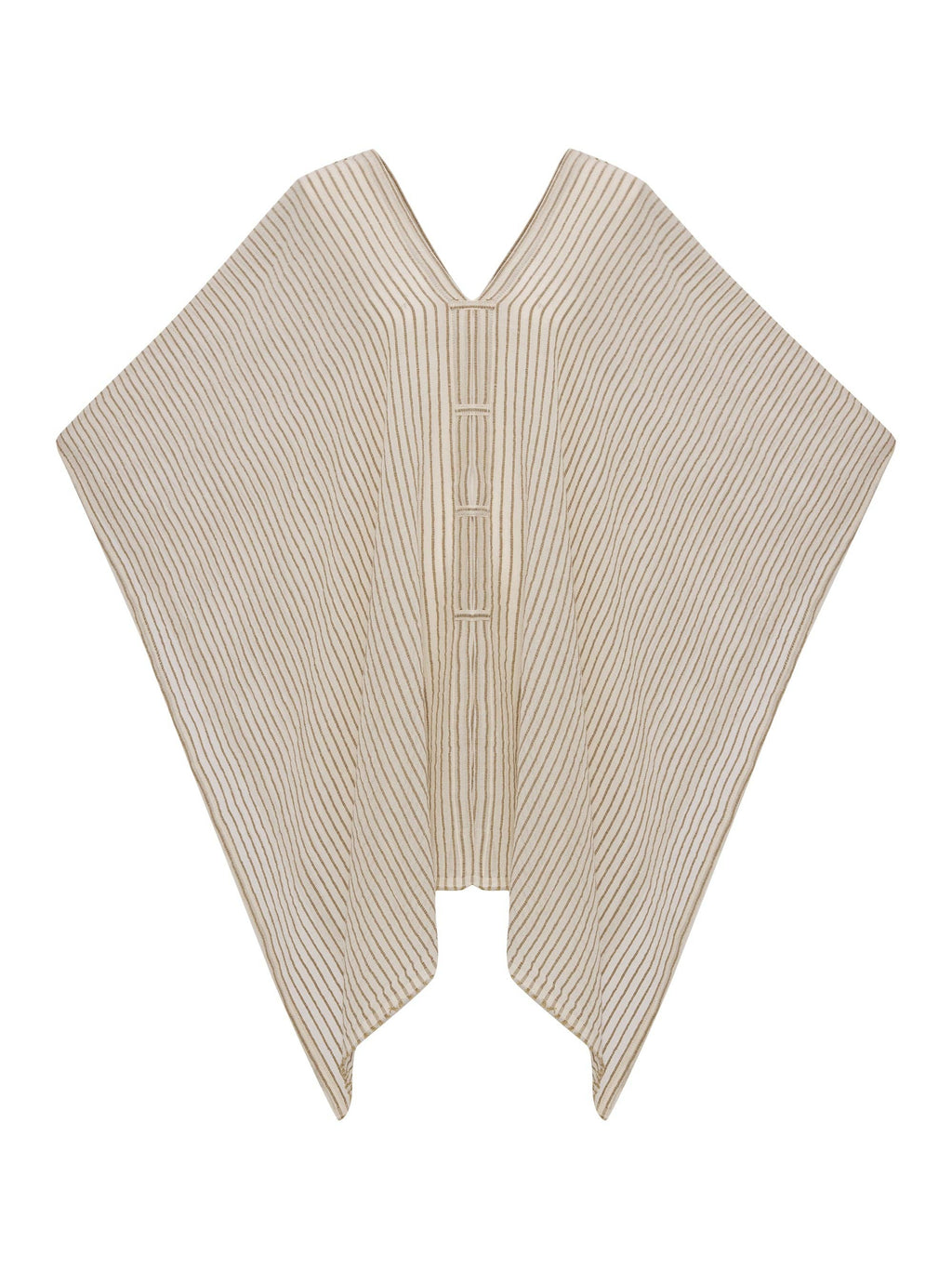 Ava Kimono Khaki Green Stripes
