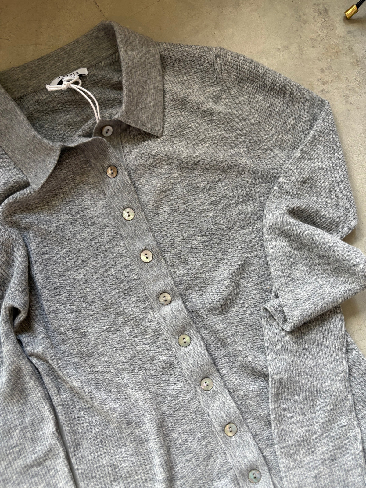 Korey Merino Blend Buttonup