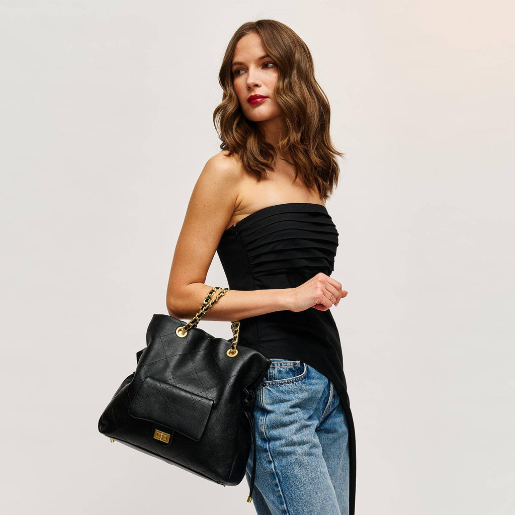 Black Hudson Tote
