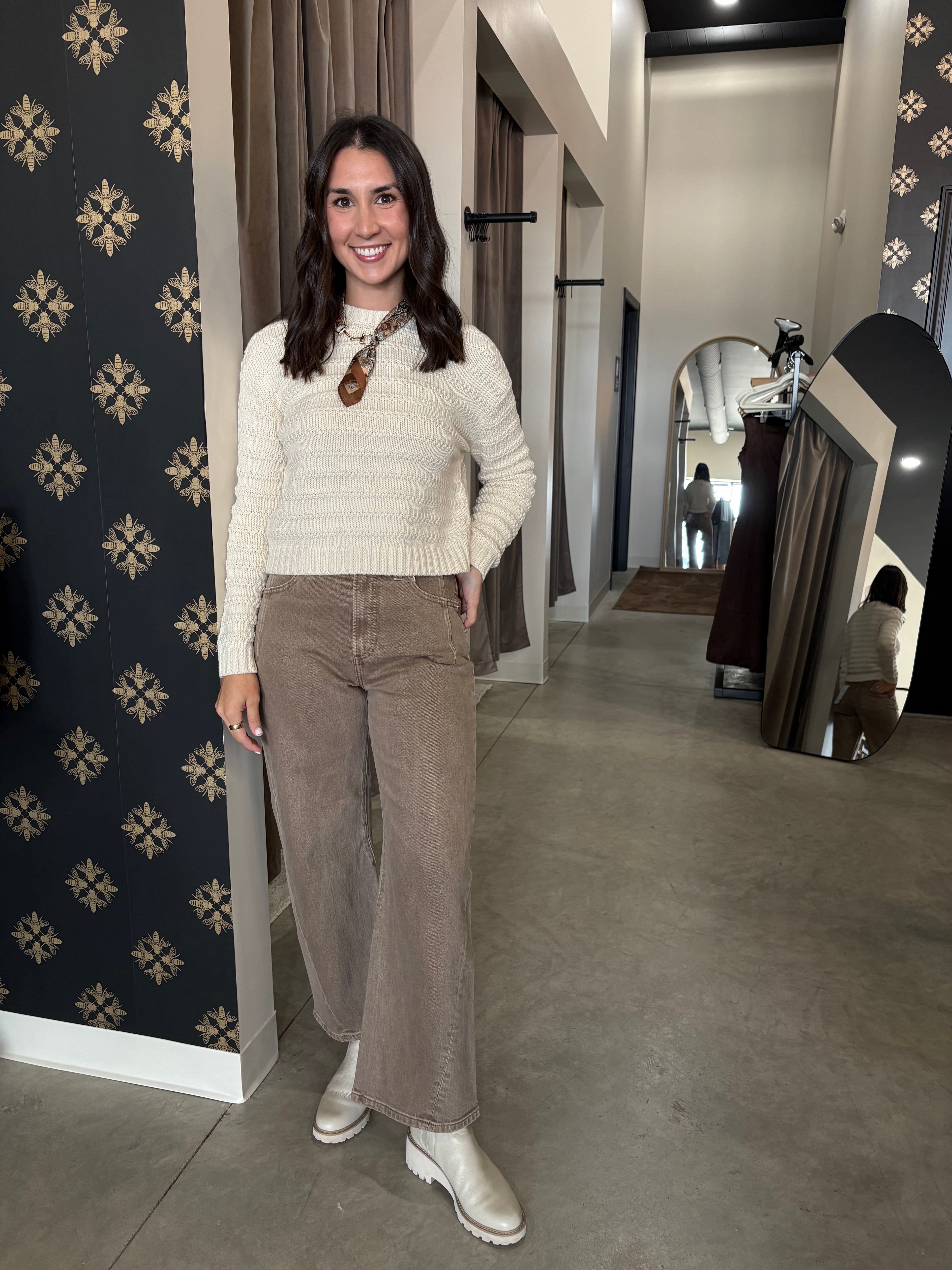 Whitfield Cream Knit