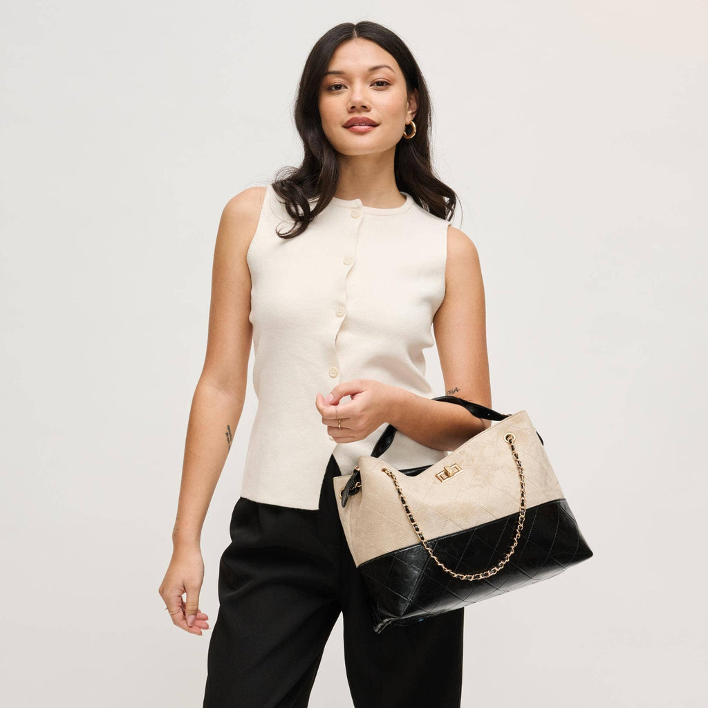 Stone Black Eliana Tote
