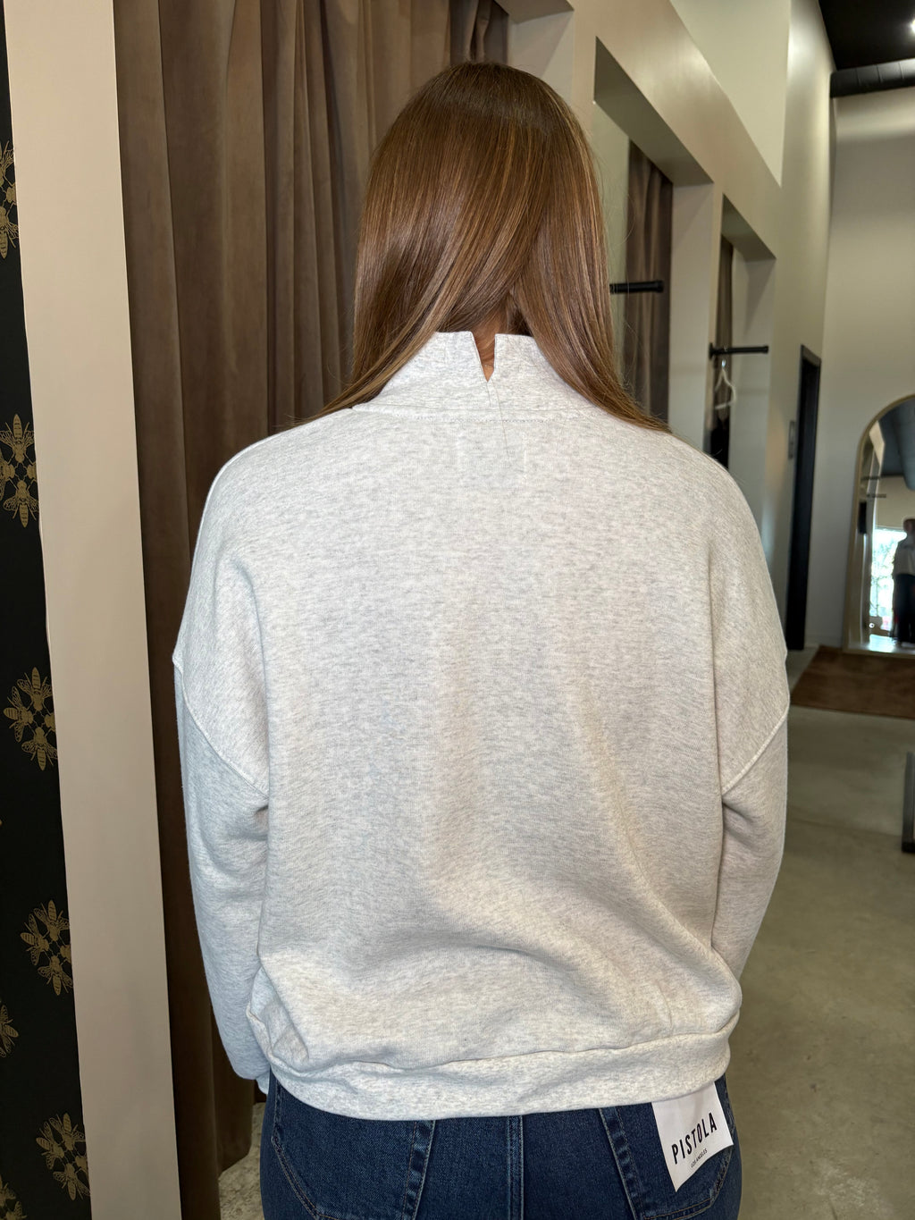 Sports Mockneck Sweatshirt