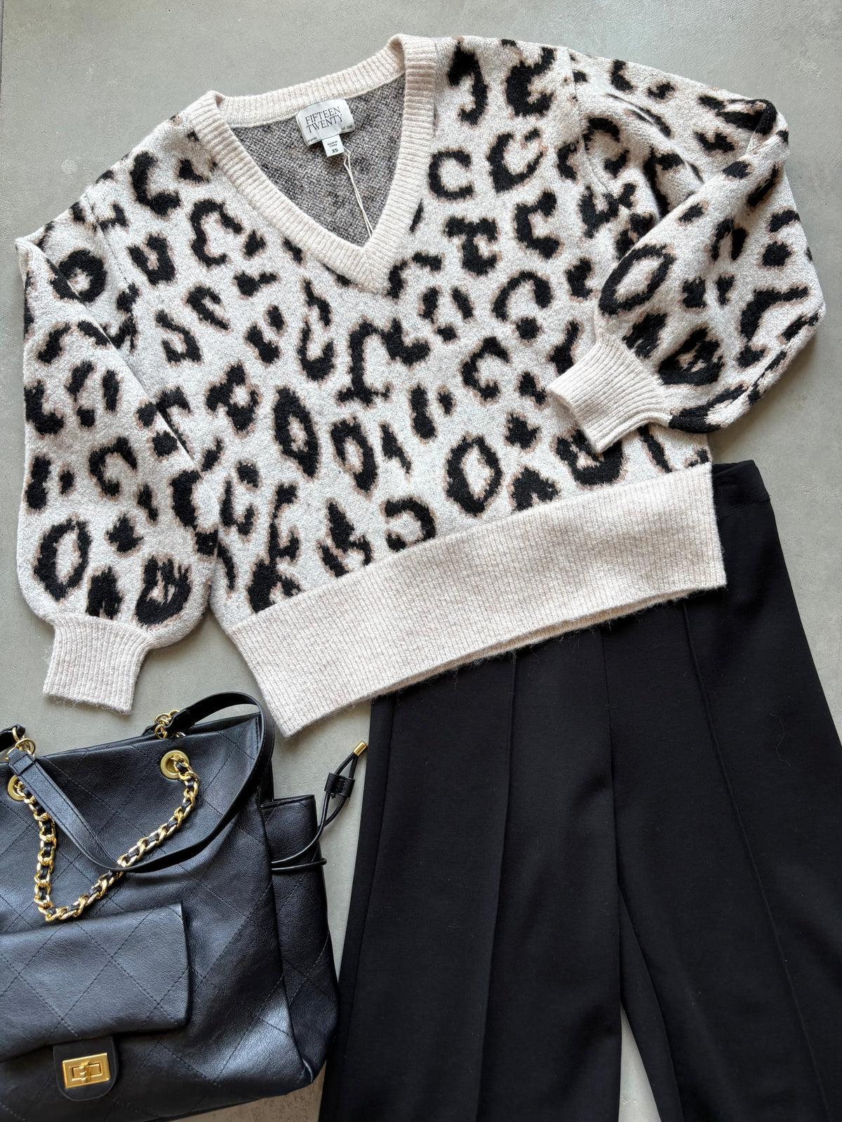 Elodie Blouson Sleeve Sweater