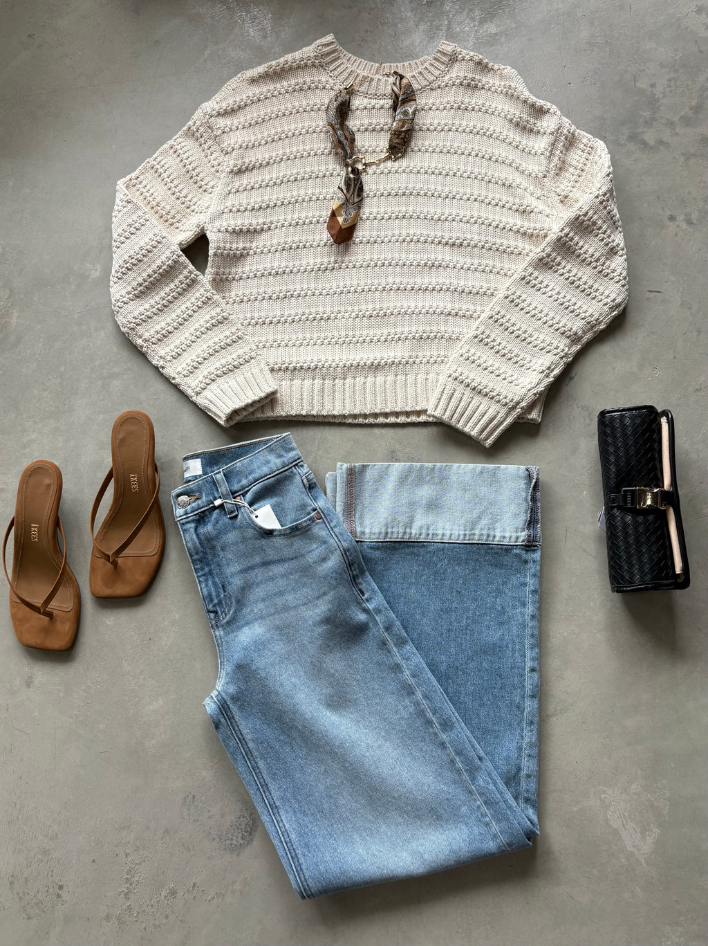 Whitfield Cream Knit