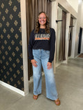 Illinois Navy Crewneck
