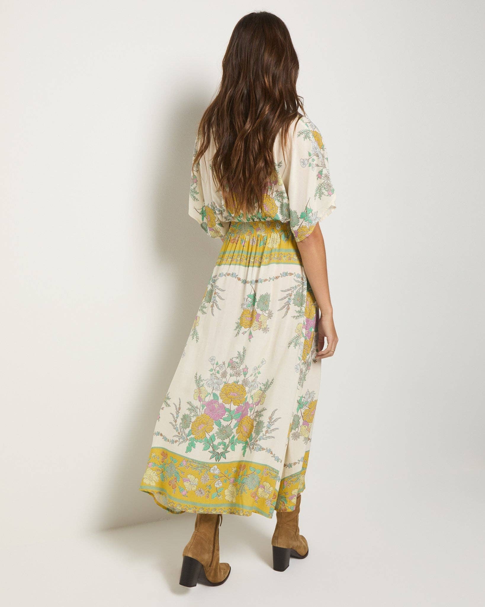 Topanga Printed Midi Dress