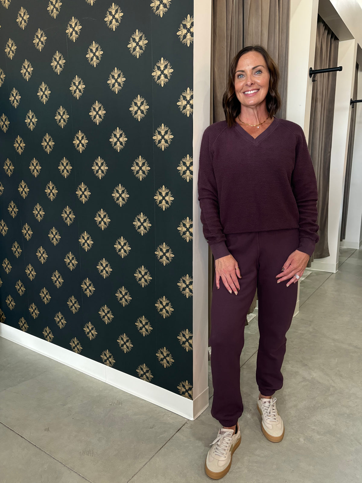Cherry Lacquer Stevie Sweatpant
