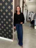 Black Greta Cardigan