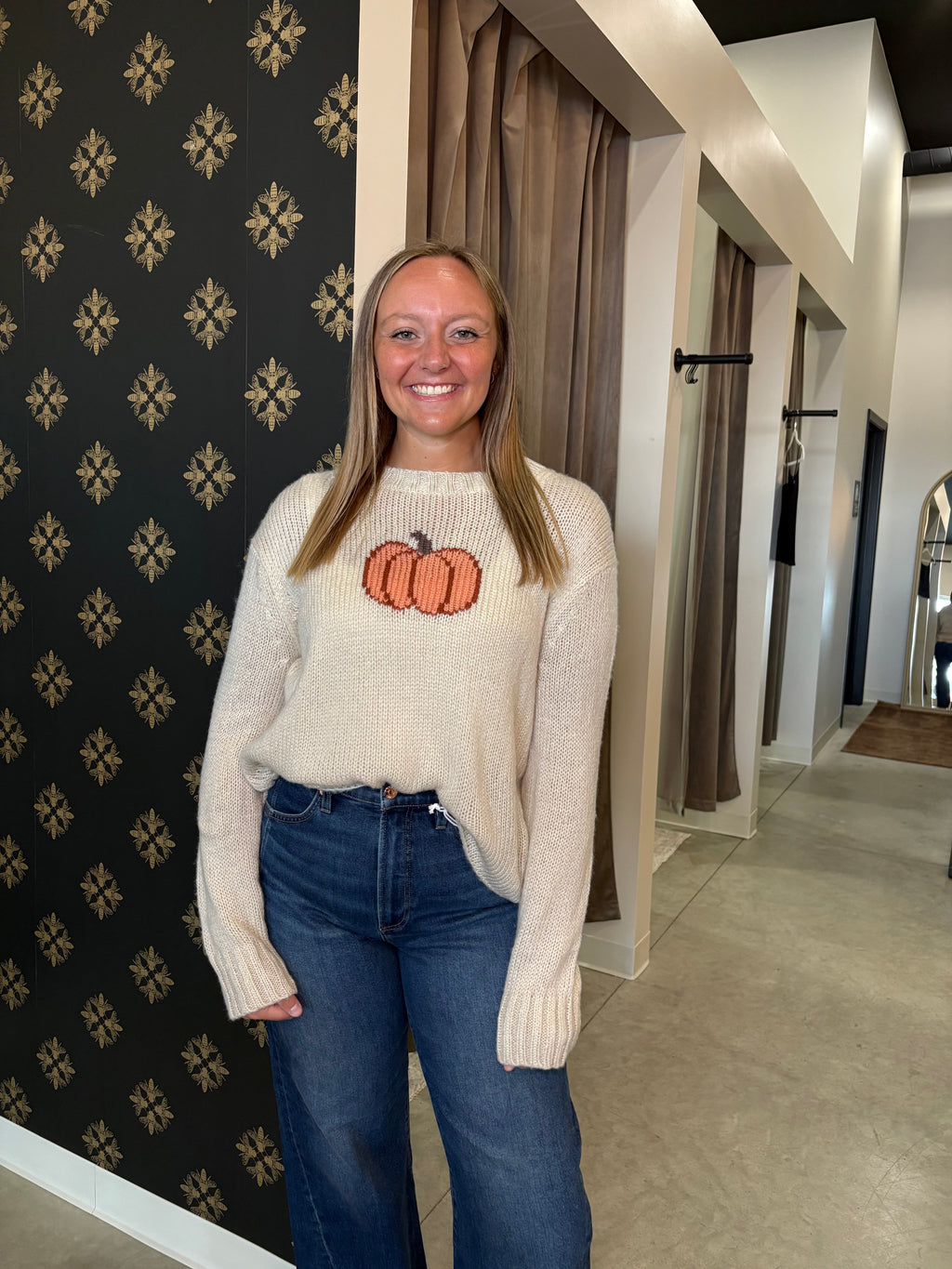 Pumpkin Crew Sweater