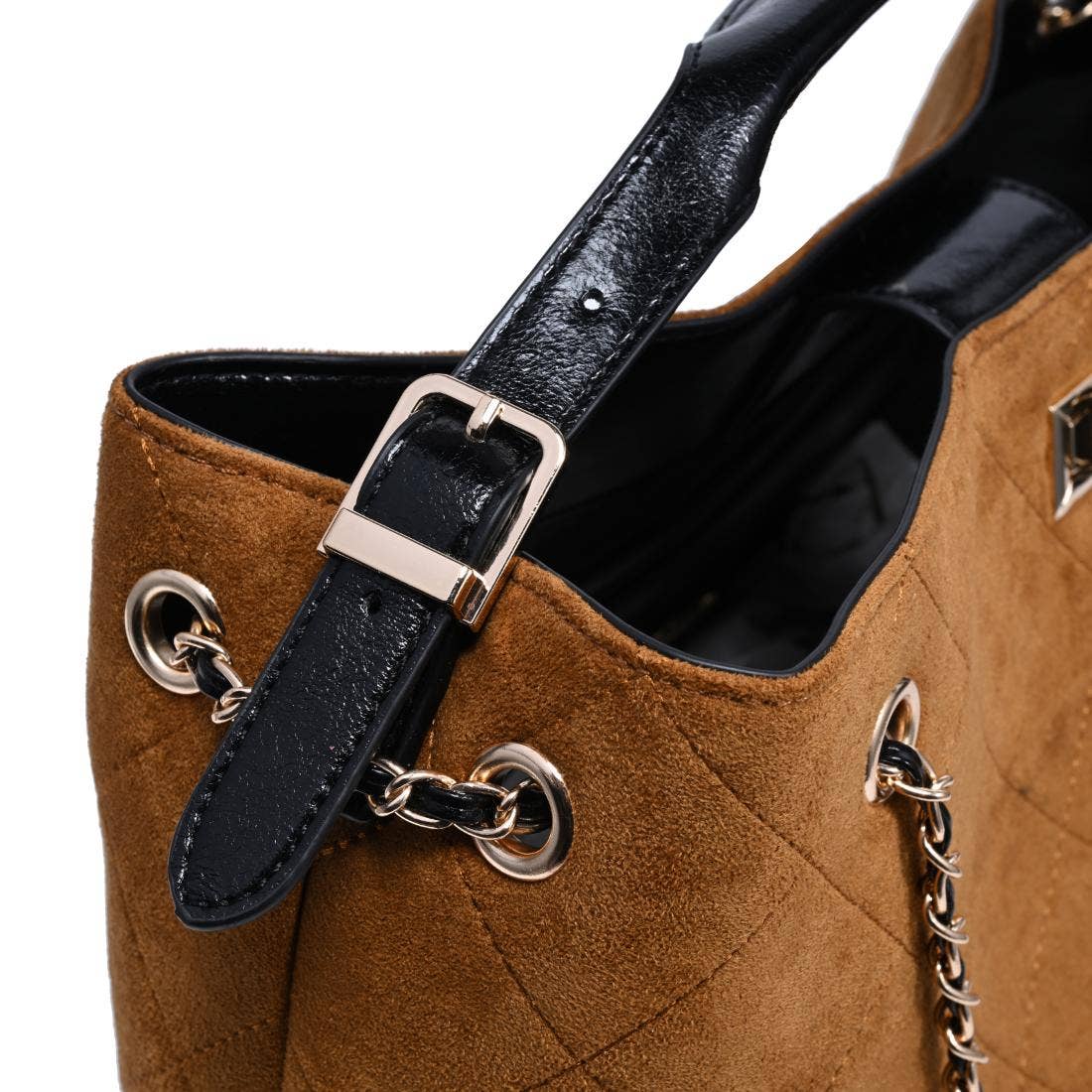 Tan Black Eliana Tote