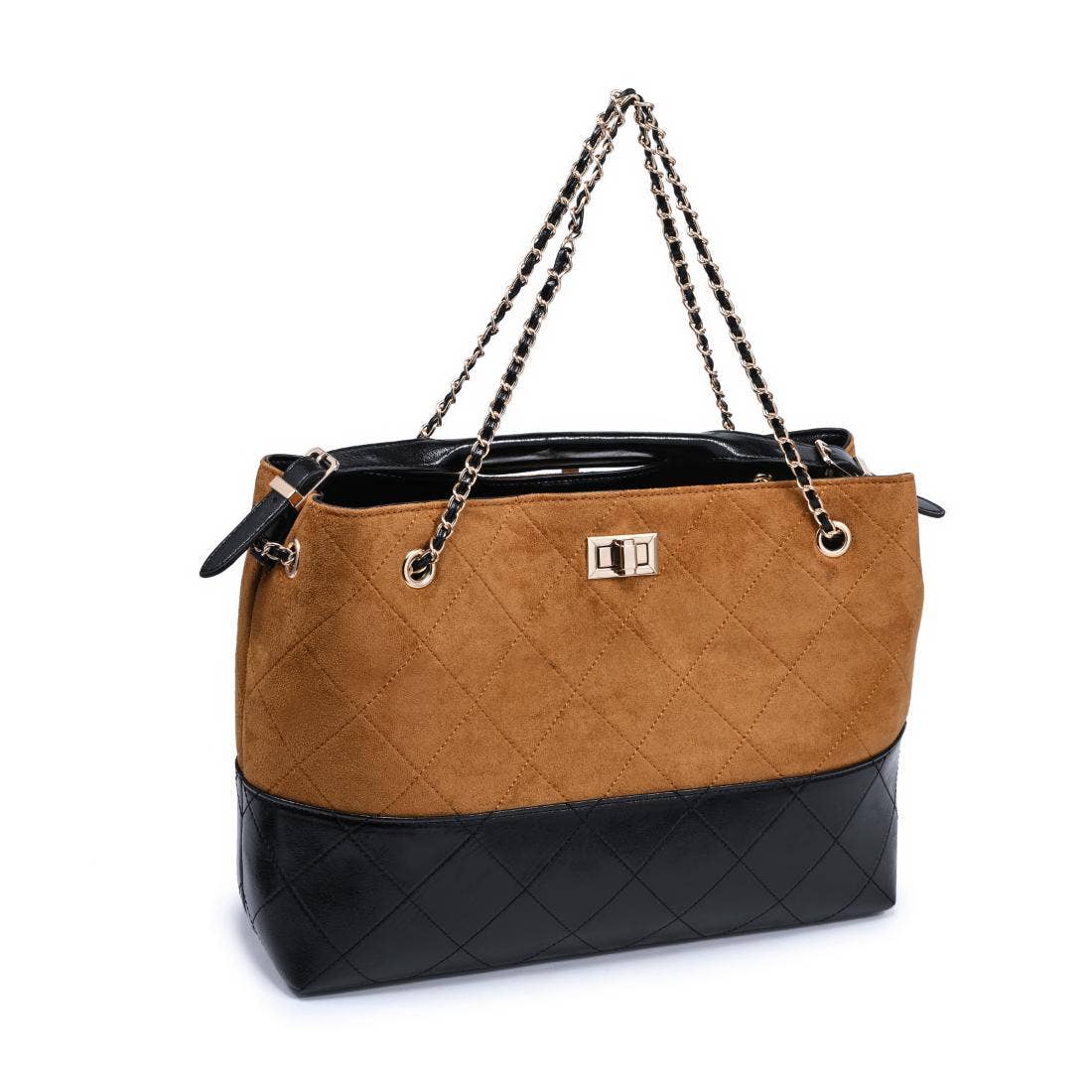 Tan Black Eliana Tote