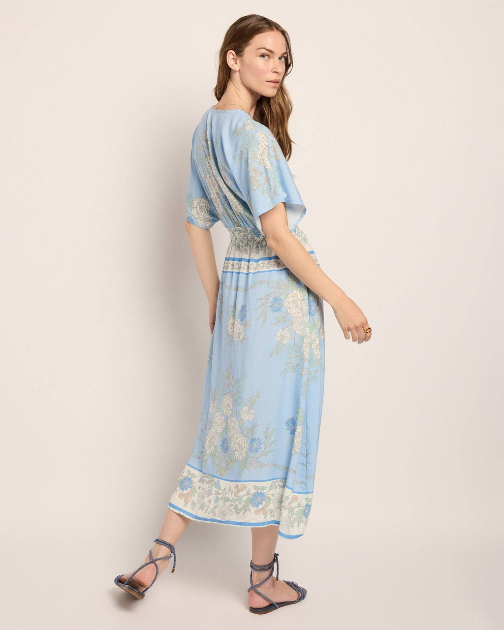 Topanga Printed Midi Dress