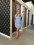 Tencel Denim Mini Dress