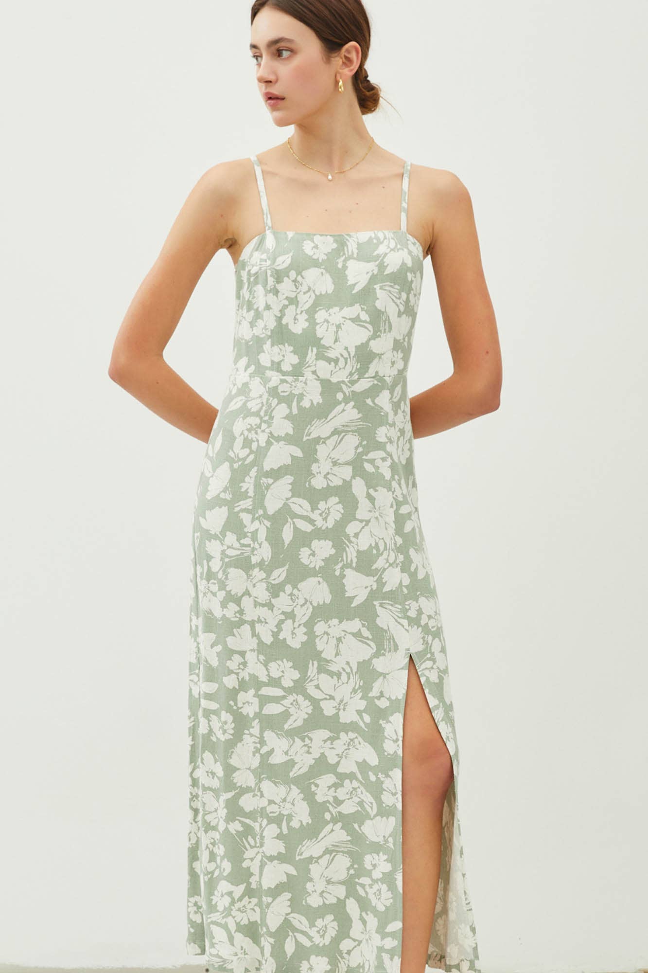 MULTI WAY MAXI LINEN DRESS