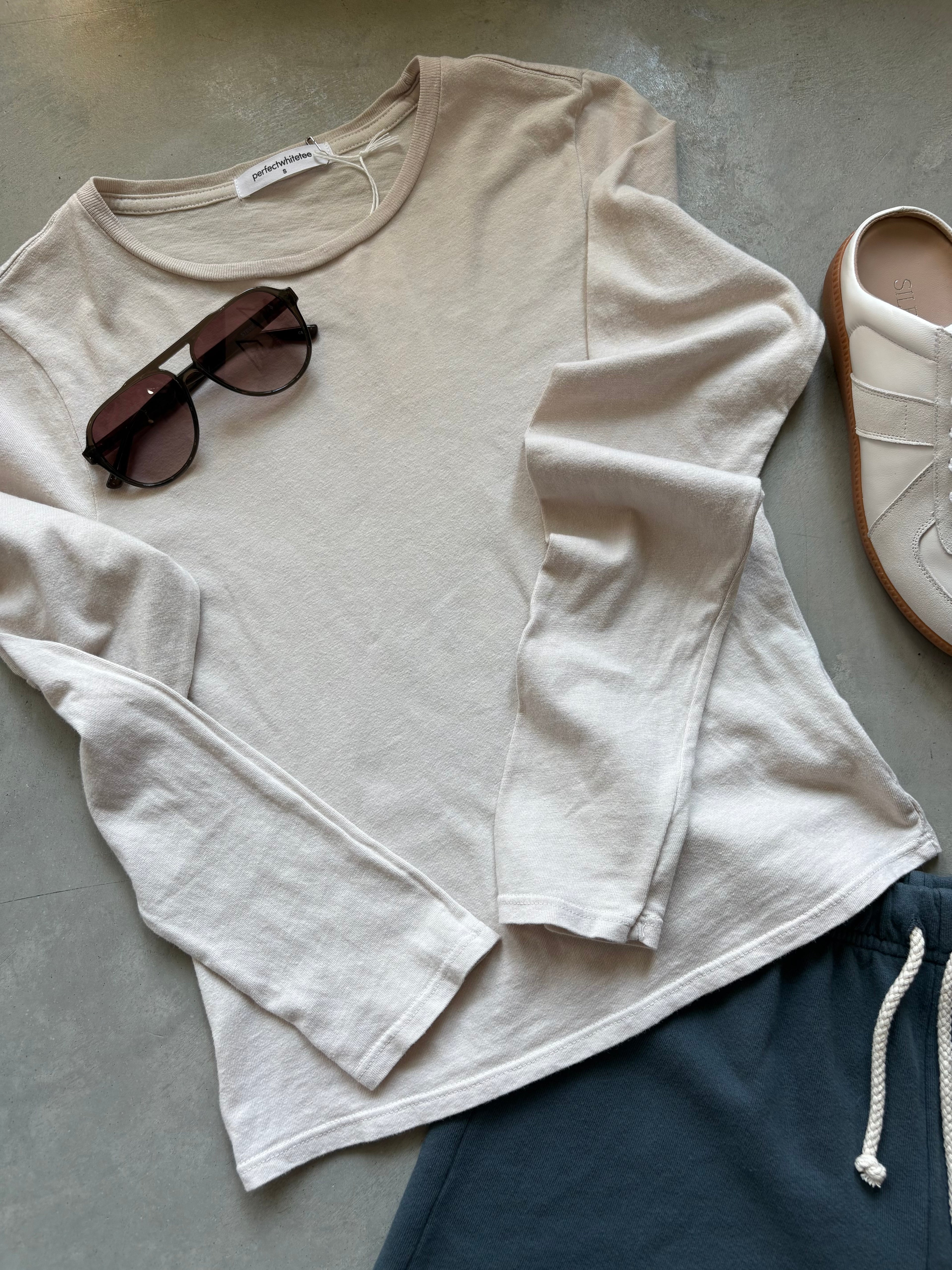 Jaime Longsleeve- Cream