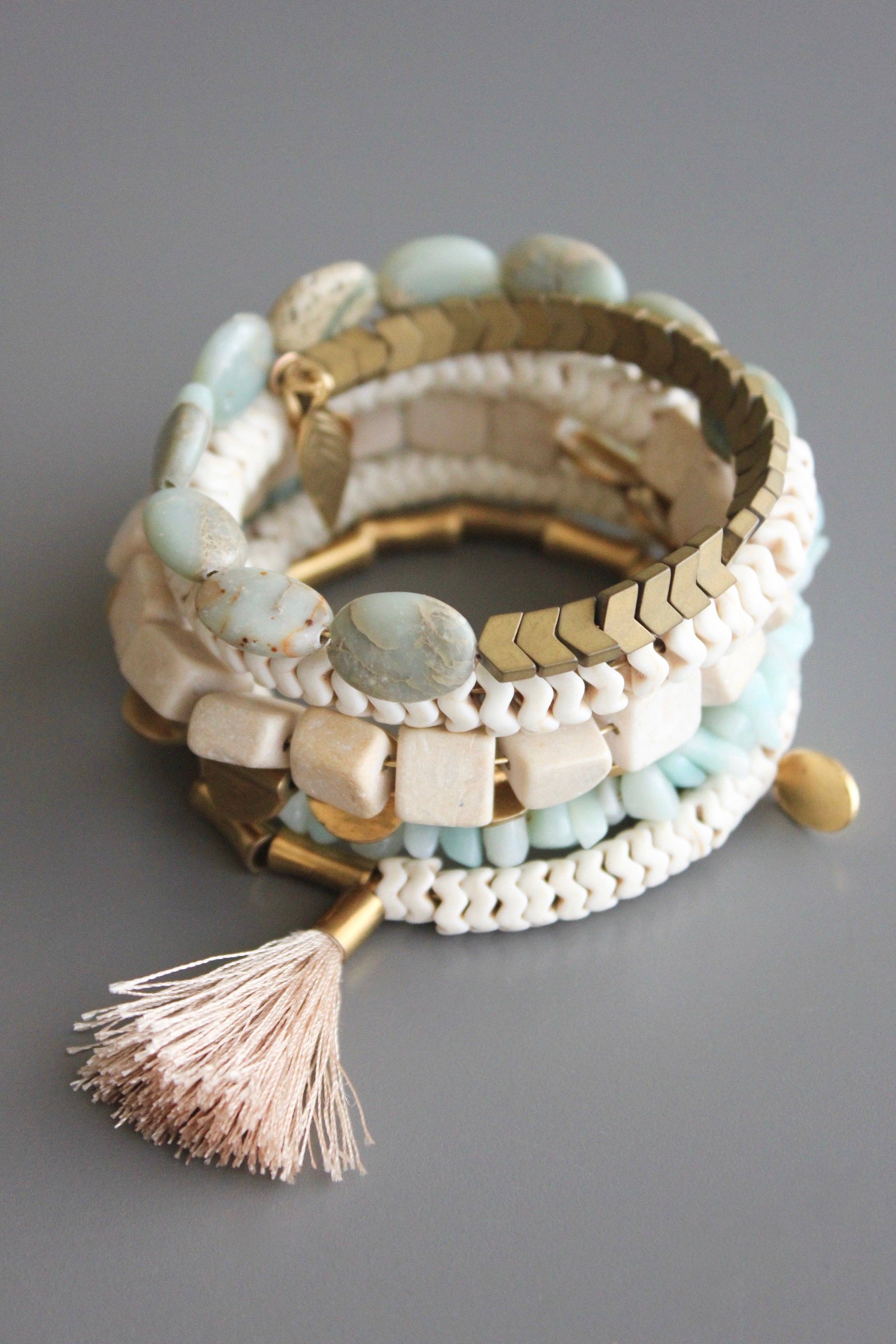 Turquoise Multi-stack bracelet