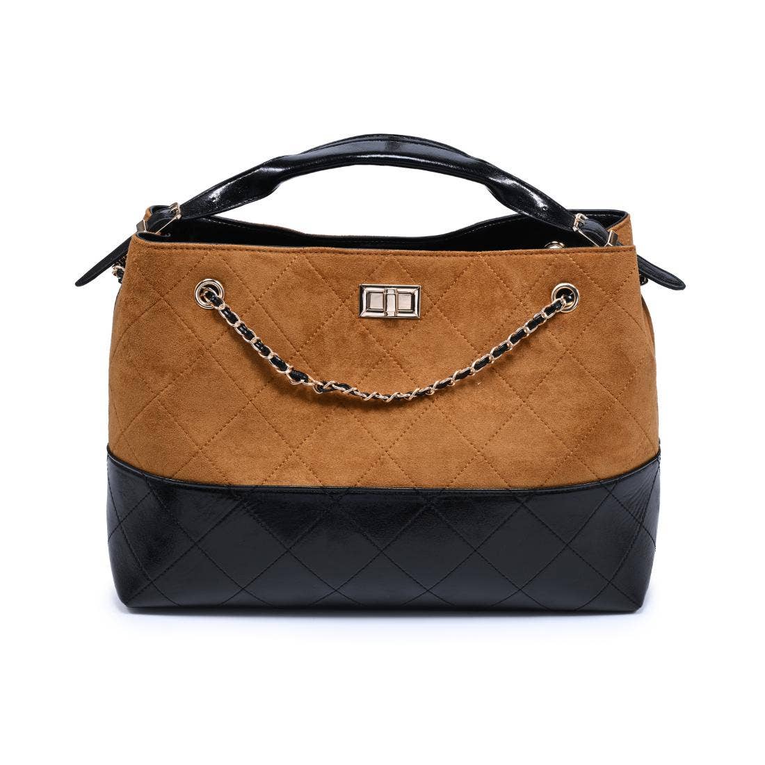 Tan Black Eliana Tote