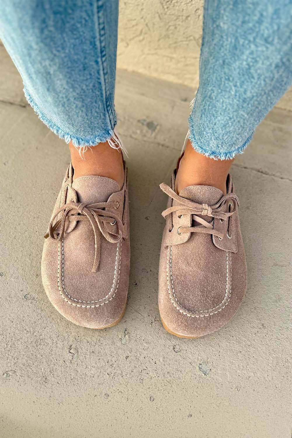 Telma Mink Genuine Leather Clog