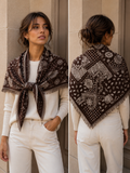 Thick Triangle 2 In 1 - Paisley