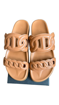 Tan Slide Sandal-Rumie