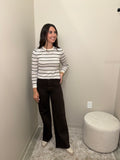Penny High Rise Mocha Wide Leg