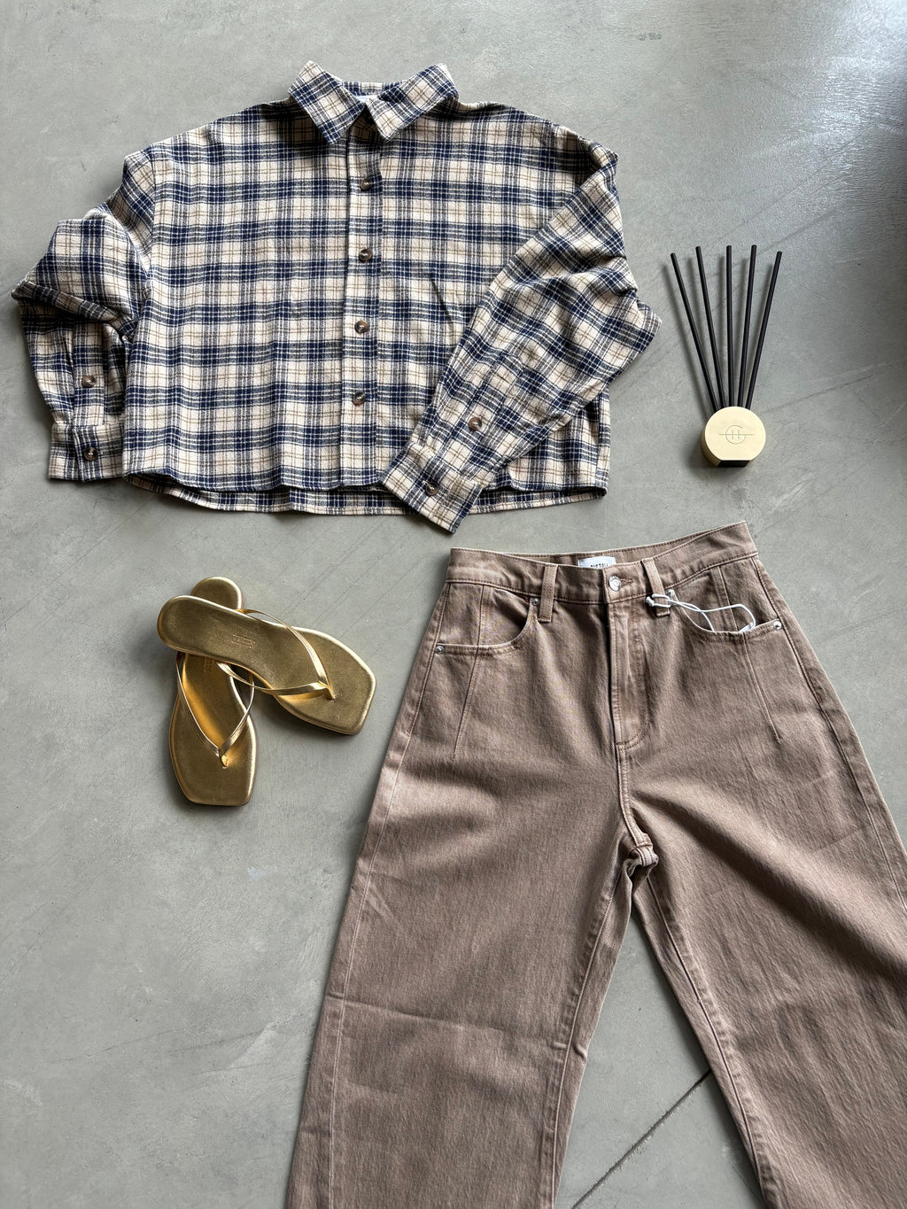 Tate Button Down Flannel Shirt