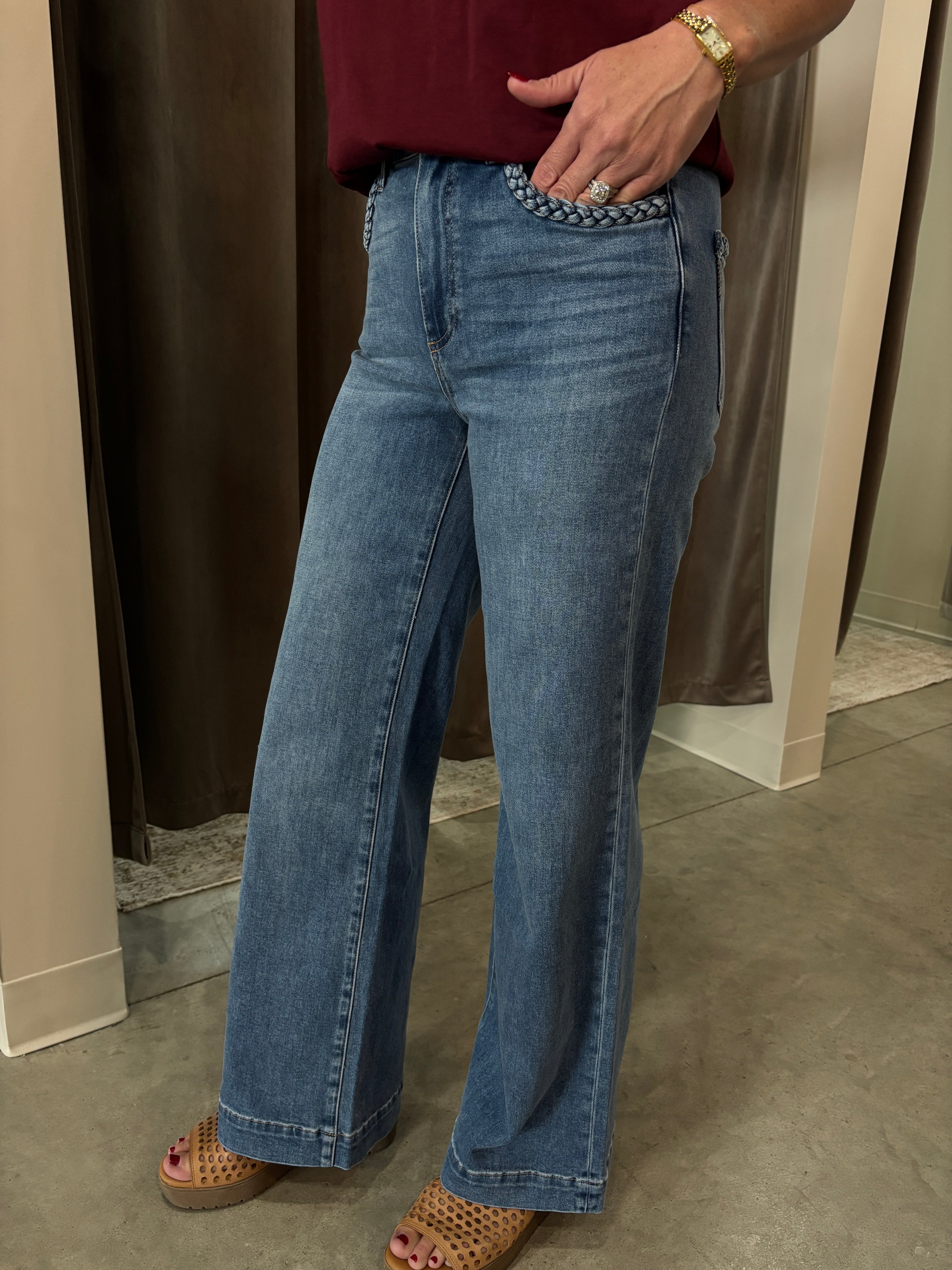 Anessa Braided Pocket Edge - Encino