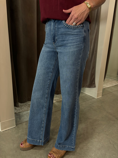 Anessa Braided Pocket Edge - Encino