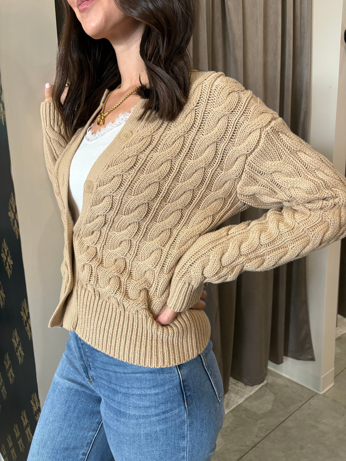 Susan Button Up Cardigan