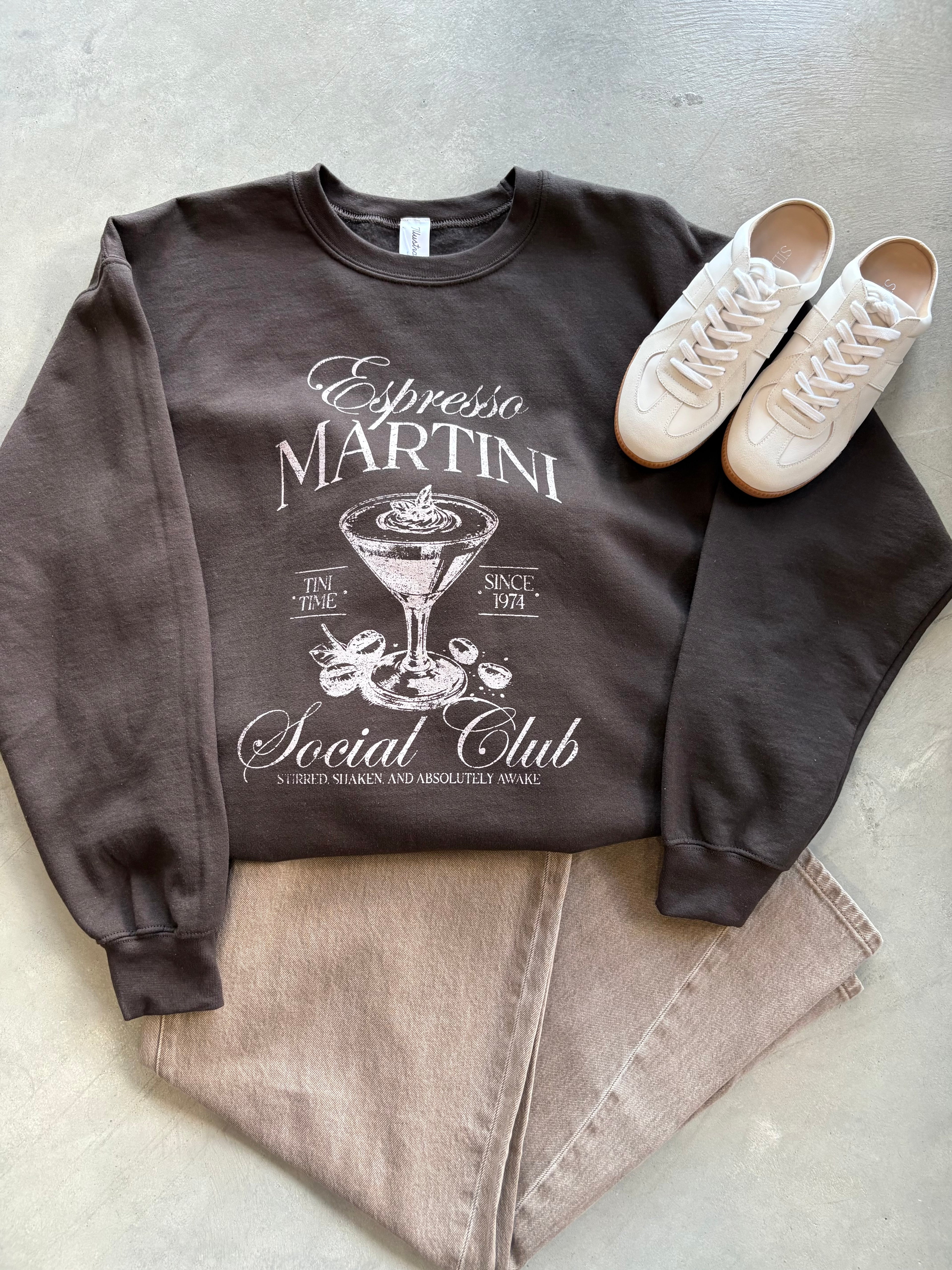 Espresso Martini Social club Sweatshirt