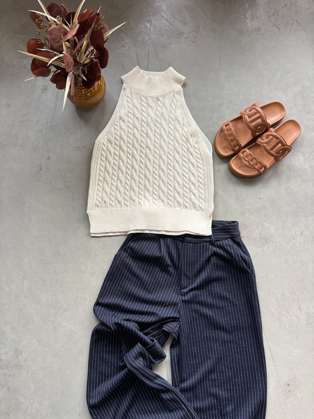 Lana Cream Lightweight Knit