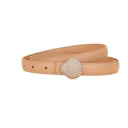 Belt Brown with Shell  O/S