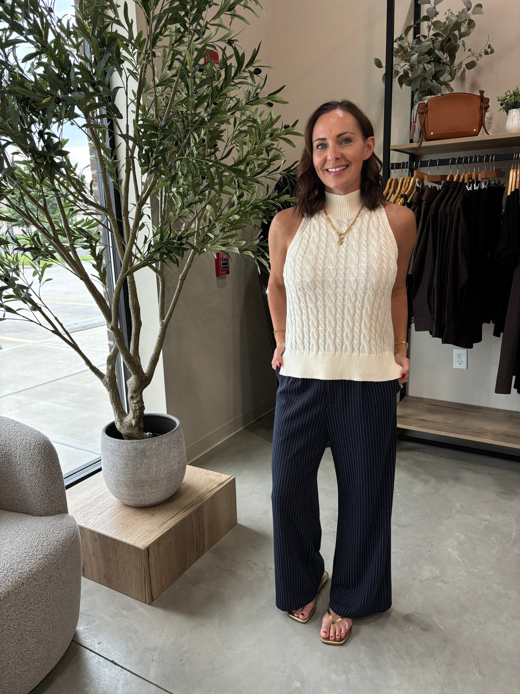 Lana Cream Lightweight Knit